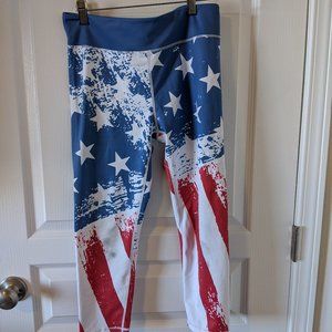 CVG American Flag Capri Pants
